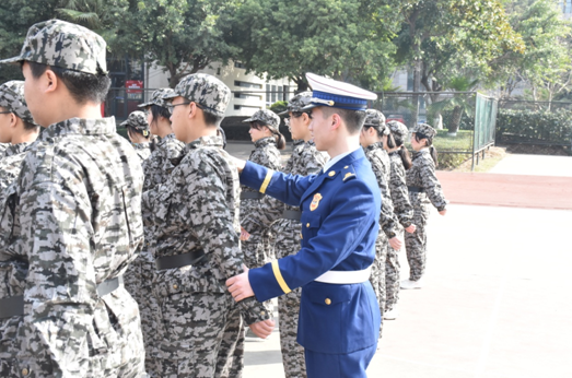 “学军之风采，修身以匡国”——温州中学新疆部2020学年军训开幕式